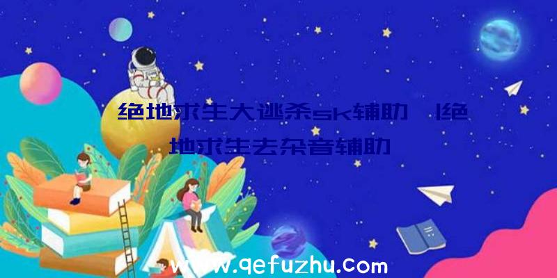 「绝地求生大逃杀sk辅助」|绝地求生去杂音辅助